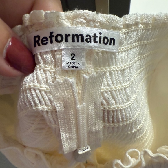 Reformation balloon sleeves top - Picture 3 of 5